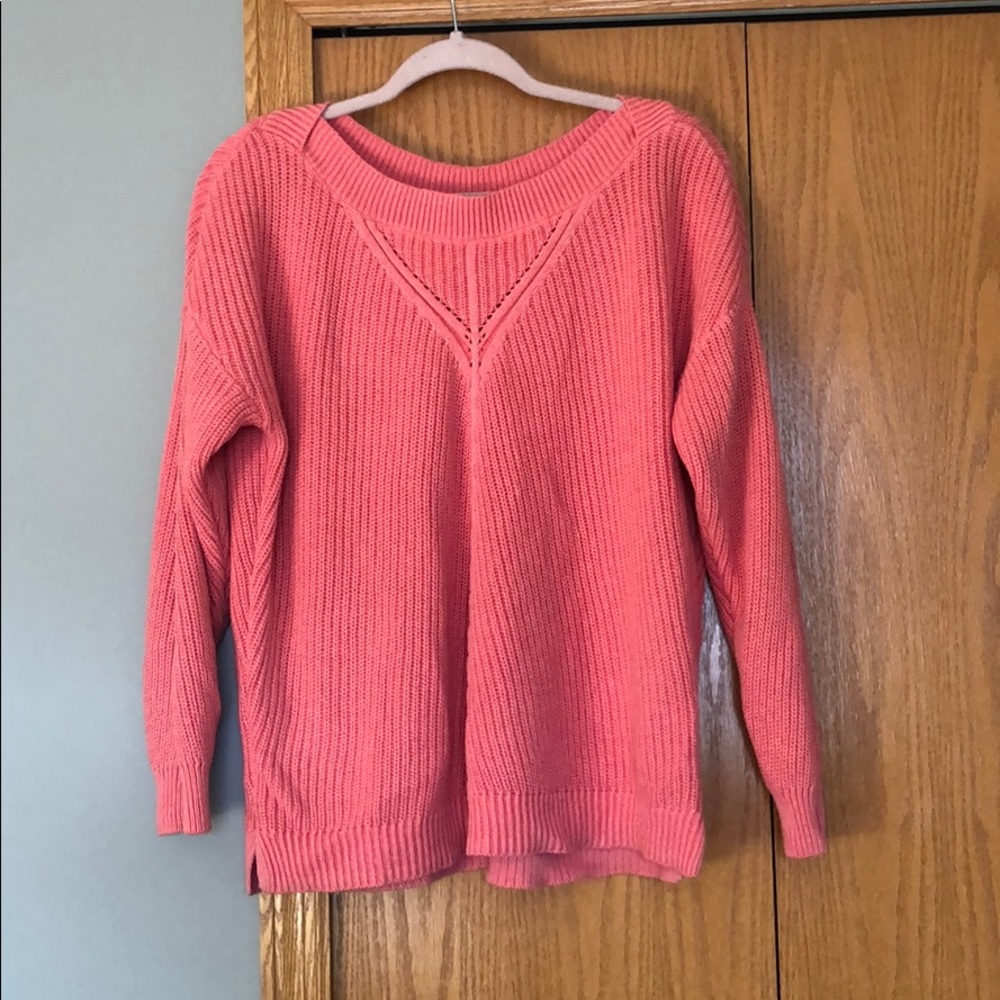 Coral Maurices Sweater